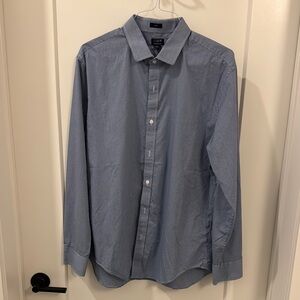 J. Crew Men's Classic Blue Button-Down Shirt